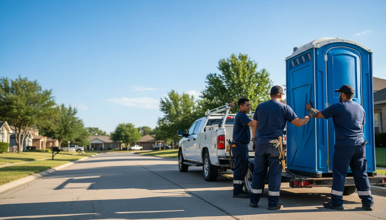Portable Toilet Rental in Vendor, AR near me